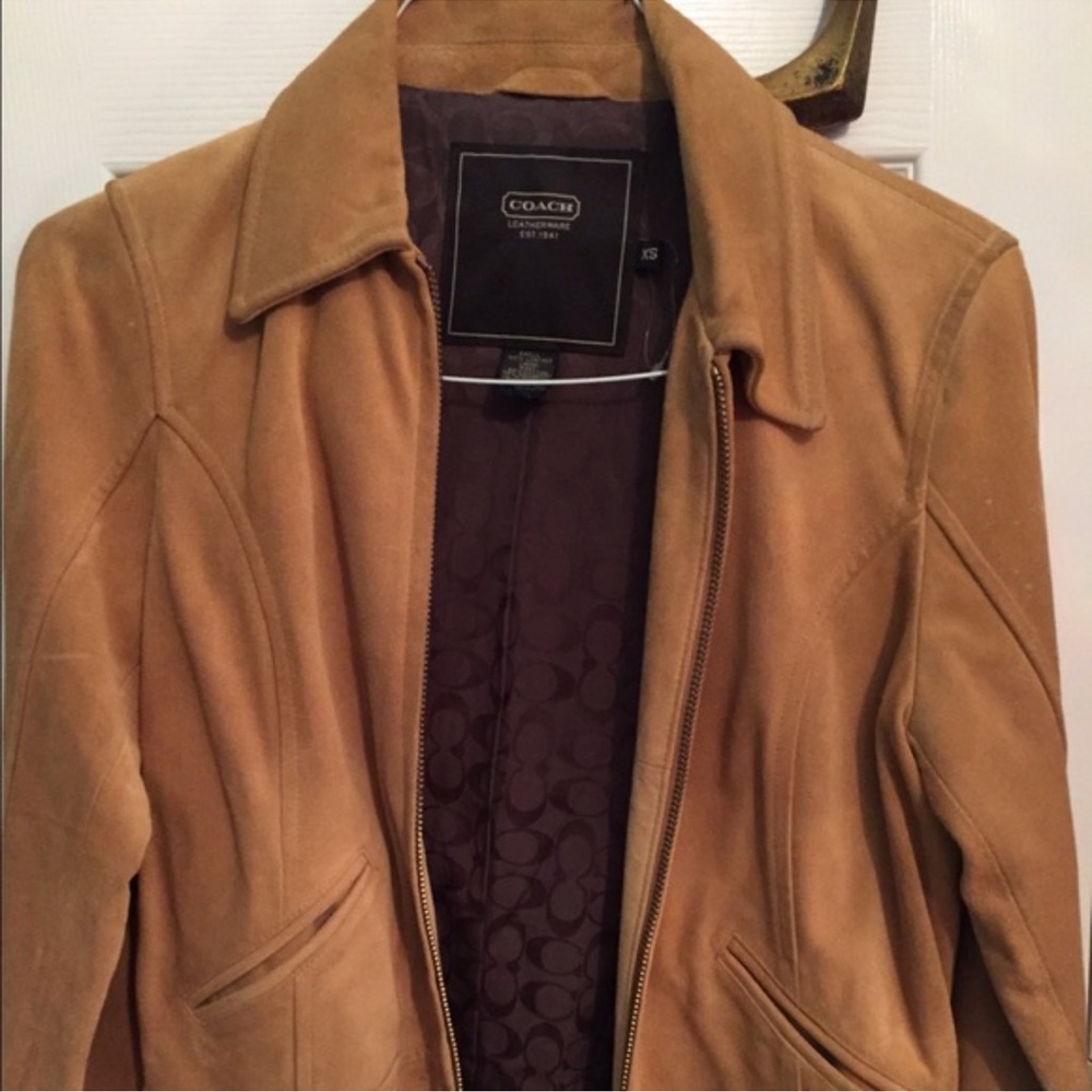 Coach Suede Jacket